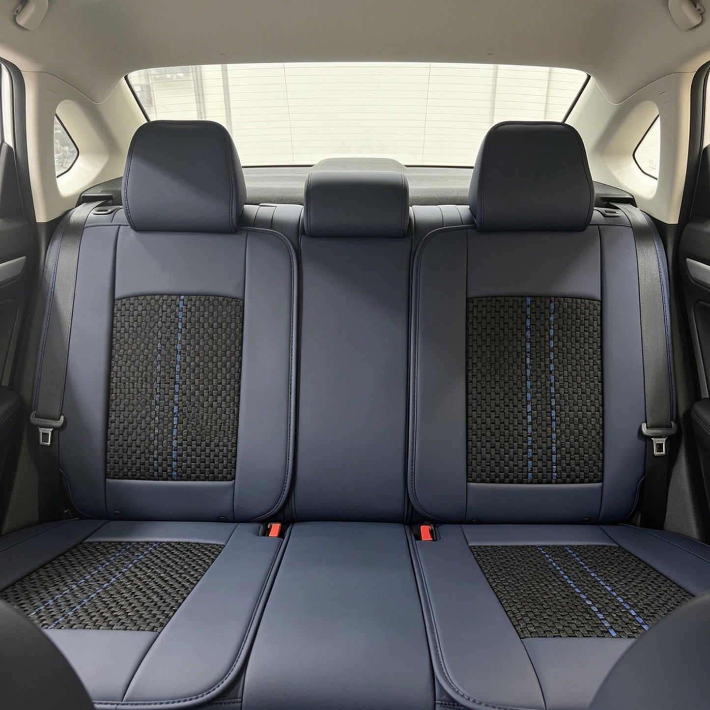 Universal Ice Silk and Leather Car Seat Covers
