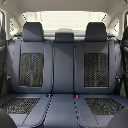 Universal Ice Silk and Leather Car Seat Covers