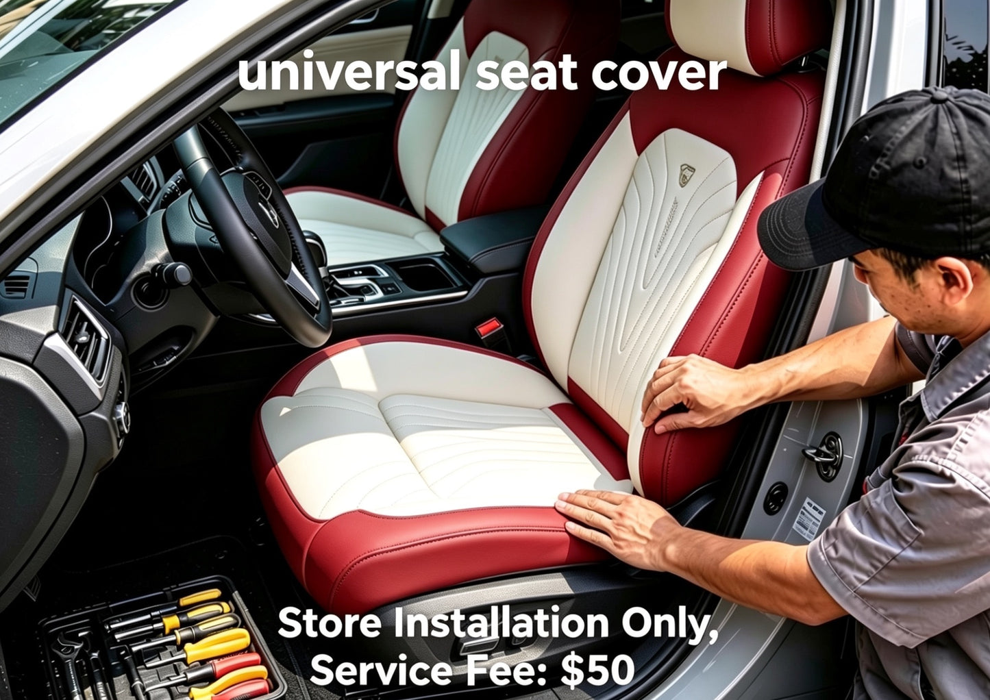 Installation Service--- Universal Seat Covers