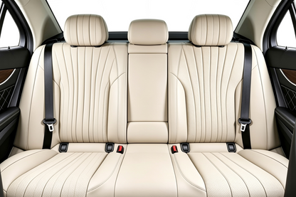 Mercedes-Benz E300 Custom Leather Seat Covers Beige
